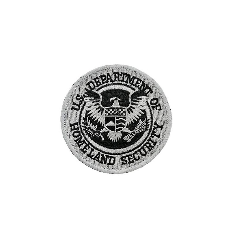Dept of Homeland Security Embroidered Hook and Loop Patch Badge