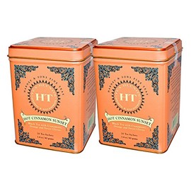 Harney & Sons Teas Hot Cinnamon Sunset Tea Leaf Sachets (2x20Bag)