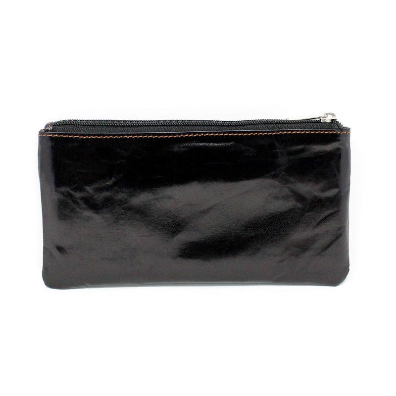 STARHIDE Girls Women RFID Blocking Slim Thin Money Pouch Genuine