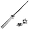 CHICAURA 47-Inch Standard Straight Barbell, 1-Inch Weight Bar