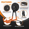 Heavy Duty Magnetic Garage Hooks, 2 Pack Large Strong Magnet
