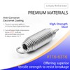 116-6316 Extension Spring with Dacromet Coating for Ex-mark Lazer Z