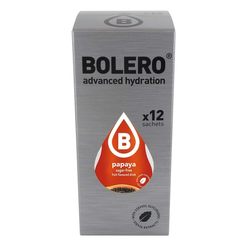 Bolero Papaya Fruit Flavoured Drink Powder 12 Sachets