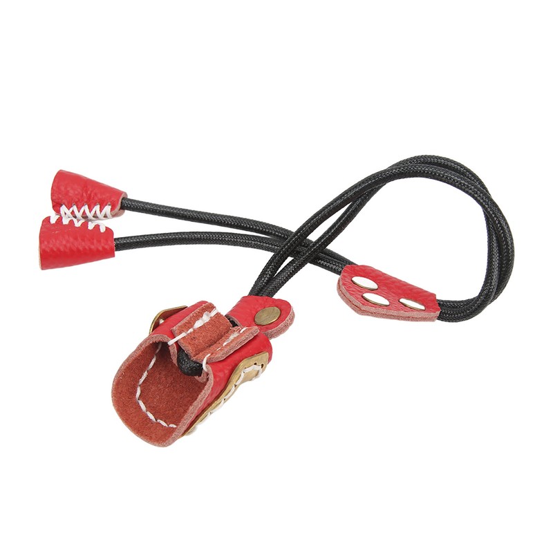 Leather Archery Thumb Ring Archery Finger Protector Guard for Traditional