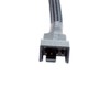 4-Pin PWM Fan Splitter Cable, Nylon Braided Adapter Computer PC