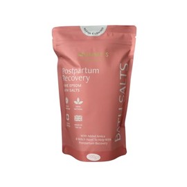 Mummy’s Organics Postpartum Epsom Bath Salts | Soothing Recovery Blend with Lavender and Chamomile Essential Oils | Witch Hazel & Arnica | Ideal for Post-Birth | Eco-Friendly Packaging | 500g