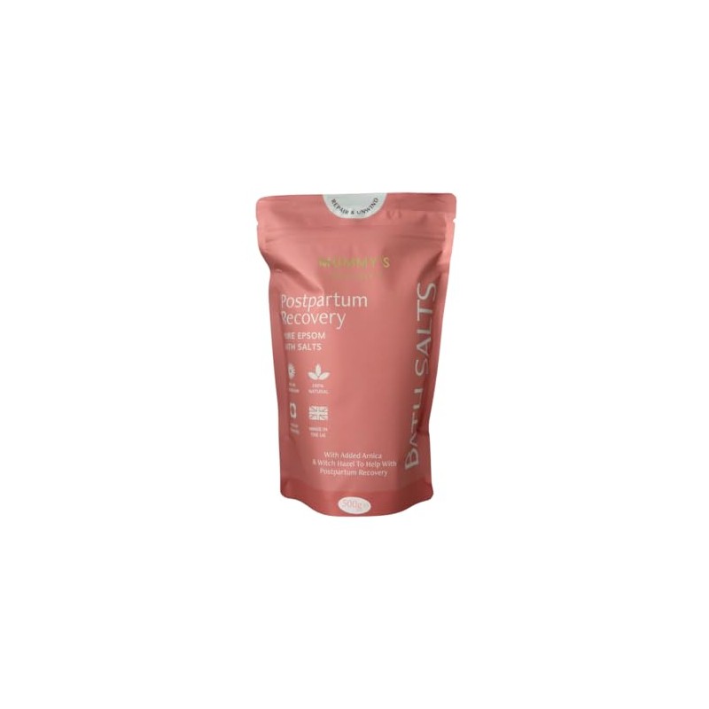 Mummy’s Organics Postpartum Epsom Bath Salts | Soothing Recovery Blend