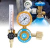 Argon Gas Regulator 0 To 3500psi Aluminum Alloy TIG Flow