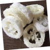 Baluue 10pcs Natural Loofah Dish Sponges Durable Kitchen Cleaning Tools