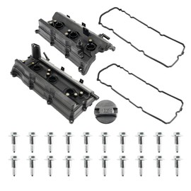 KAX Engine Valve Cover Compatible with 2003-2007 G35, 2003-2008 350Z FX35, 2006-2008 M35, Replace# 264971/264972
