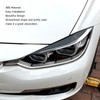 1 Pair Headlight Eyebrow ABS Vehicle Eyelid Replacement for 3