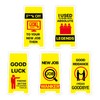 5Pcs Desktop Warning Sign & Office Secret Message Board -
