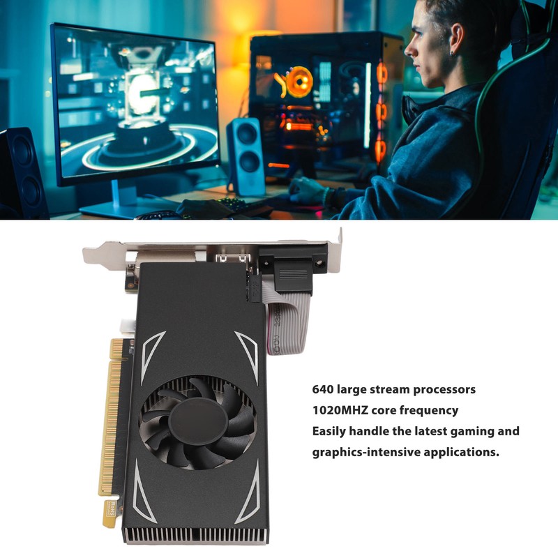 Graphics Card 4GB GDDR5 128bit PCI Express 3.0 Desktop Graphics