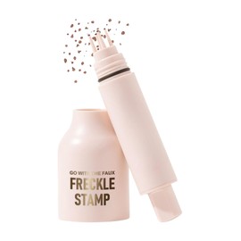 Medium Brown Freckle Stamp,Natural Lifelike Freckle Makeup Pen with Soft Dots for Effortless Sun-Kissed Look,Waterproof Long-lasting Fake Freckles,Suitable for cold and warm skin tones(# MEDIUM)