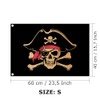 Pirate Flag / 60 x 40 cm / 23.6 x