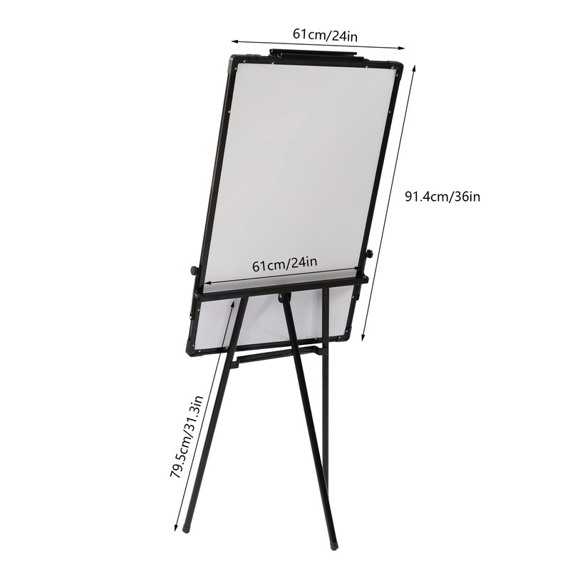 Tripod Writing Board Flip Chart Tripod Whiteboard 91 x 61