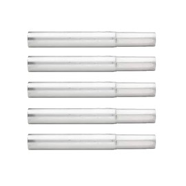 HNMFIT Golf Aluminium Shaft Extender Extension for Steel Shafts 0.600'' Butt Diameter 5Pcs/Package