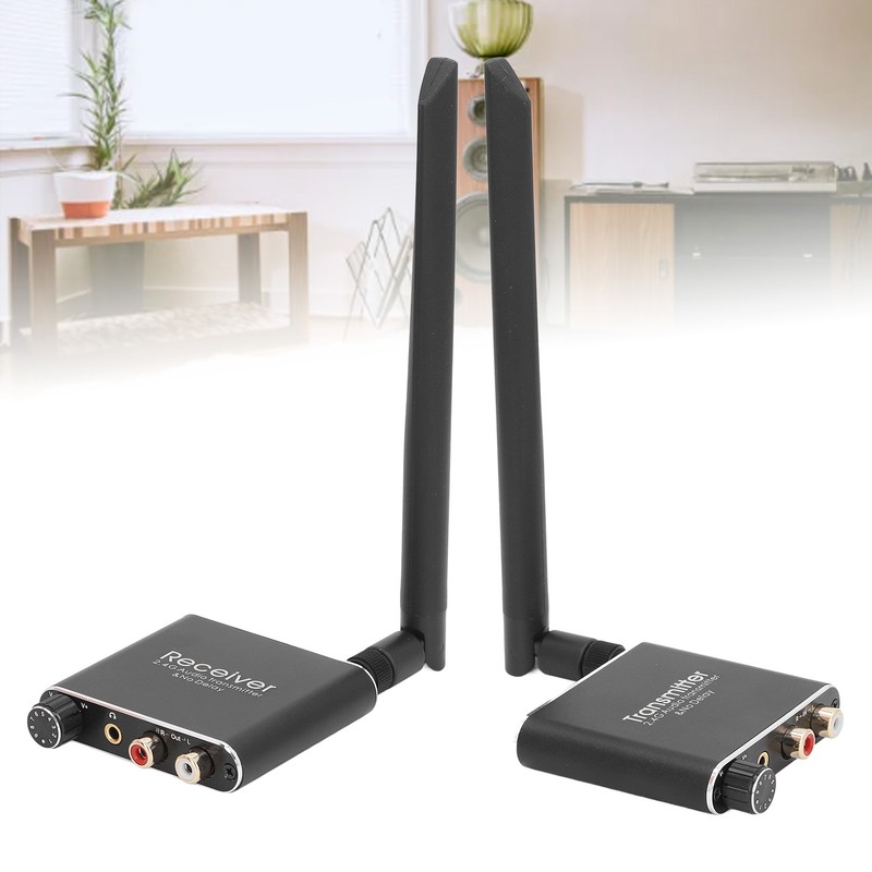 2.4G Wireless Audio Transceiver No Delay Audio Transmitter Receiver Adapter