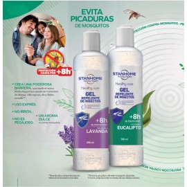 Stanhome Gel Repelente Insectos Mosquitos  Stanhome 2 Piezas