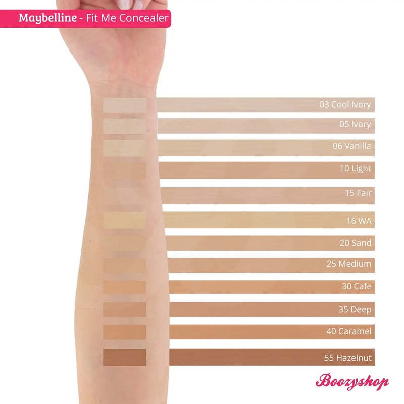 Maybelline Fit Me Concealer, 25 Medium - Light to medium