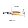 QWORK Leather Sewing Clamp Tool for Belts, Bags, and Purses,