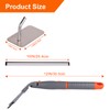 All Purpose 10inch Shower Squeegee with 2pcs Rubber Wiper Blade