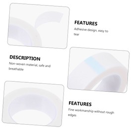 minkissy Eyelashes Supplies 8 Rolls Lash Extension Tape Eyelash Extension Auxiliary Tool Comfortable Eye Protection