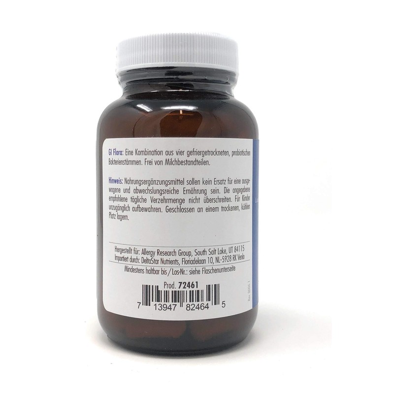 Allergy Research Group Lactobacillus L. plantarum/rhamnosus/salivarius 100 veg. capsules