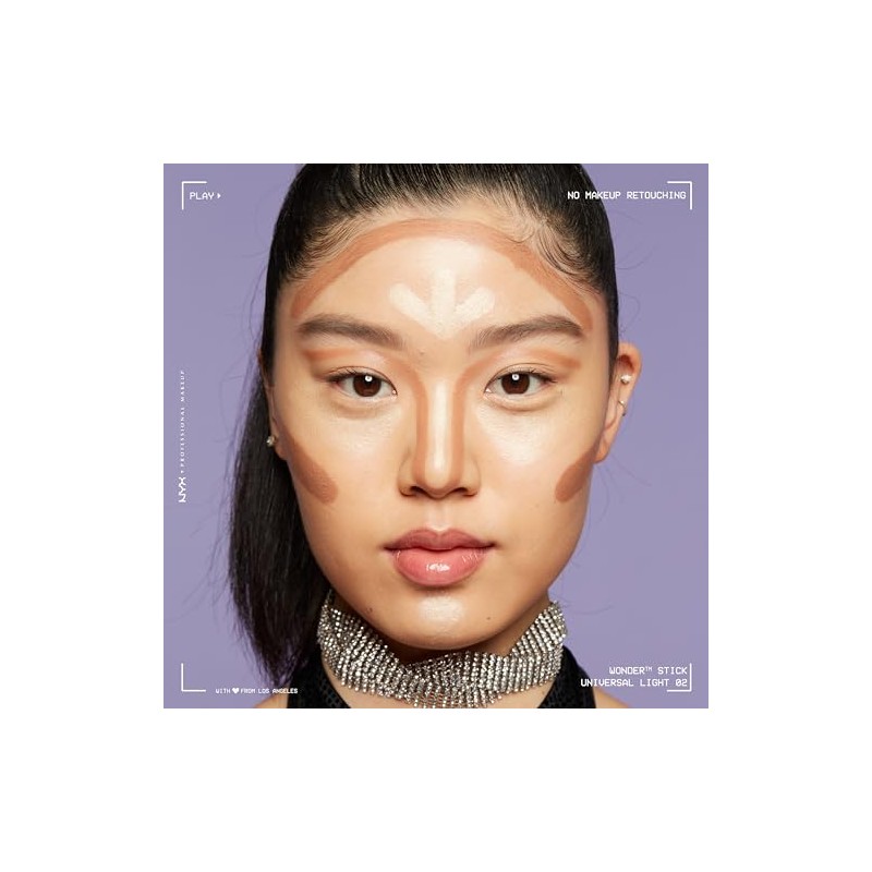 NYX Professional Makeup, Wonder Stick Contour, Universal Light