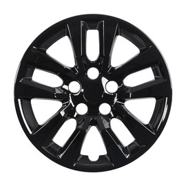 WOLFSTORM 16" Hubcap for Nissan Altima 2013-2018 Steel Wheel, Single R16 Car Hubcaps Snap On Installation 16 Inch Wheel Rim Cover, Black Lacquer