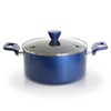 NutriChef Non-Stick Casserole with Lid - High-Qualified Kitchen Cookware with