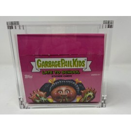 Acrylic Display Case Magnetic FITS Garbage Pail Kids Late to School Hobby Box