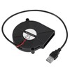 4PCS 7515 Cooling USB Blower Fan 3D Printer DC 5V