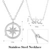 Skz's Necklace Set Stray Inspired Merch Compass Necklace Pendant Jewelry