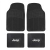 Jeep NEW 4PC BLACK JEEP ALL WEATHER HEAVY DUTY RUBBER