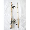 American Spirit UltraLight Travel/Back Pack Spinning Rod Combo 5'8" 2PC/