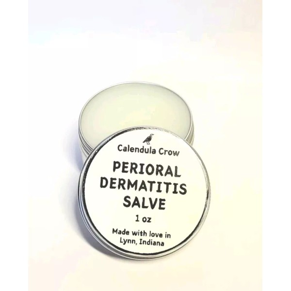 calendula crow PERIORAL DERMATITIS SALVE - 1 oz Tin