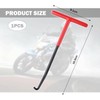 Motorcycle Exhaust Spring Puller Tool,T Handle Exhaust Hanger Removal Tool