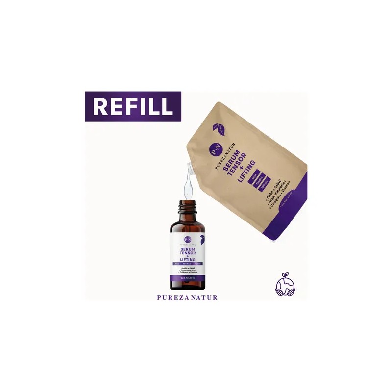 Refill Serum Facial Efecto Tensor Con Dmae Gaba Lifting +