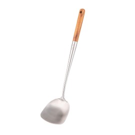 Wok spatula, 17inches spatula for wok, 304 Stainless Steel wok spatula.