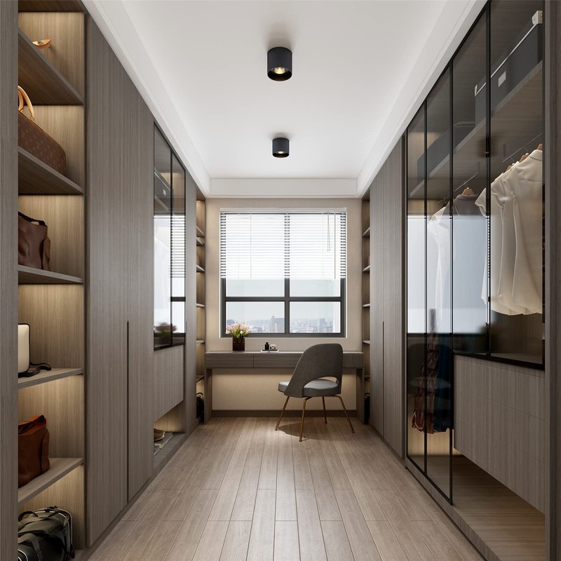 ilucezzo Flush Mount Ceiling Light, 20W LED Dimmable 5.9" Cylinder