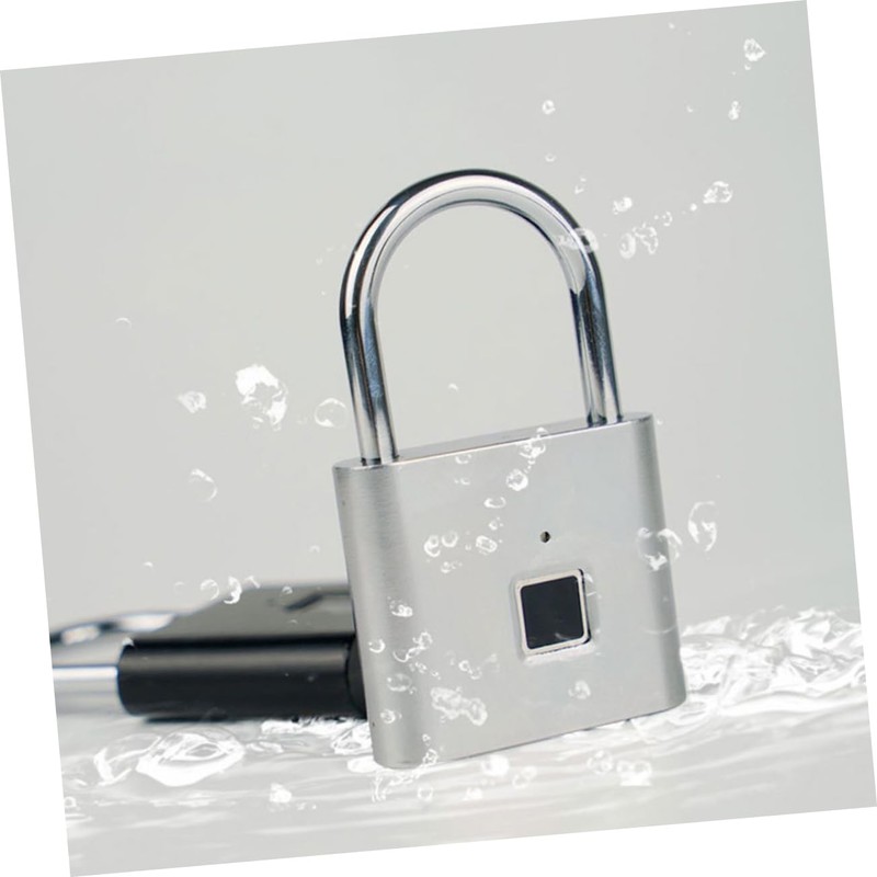 jojofuny Professional Fingerprint Padlock Keyless Smart Miniature Lock for House
