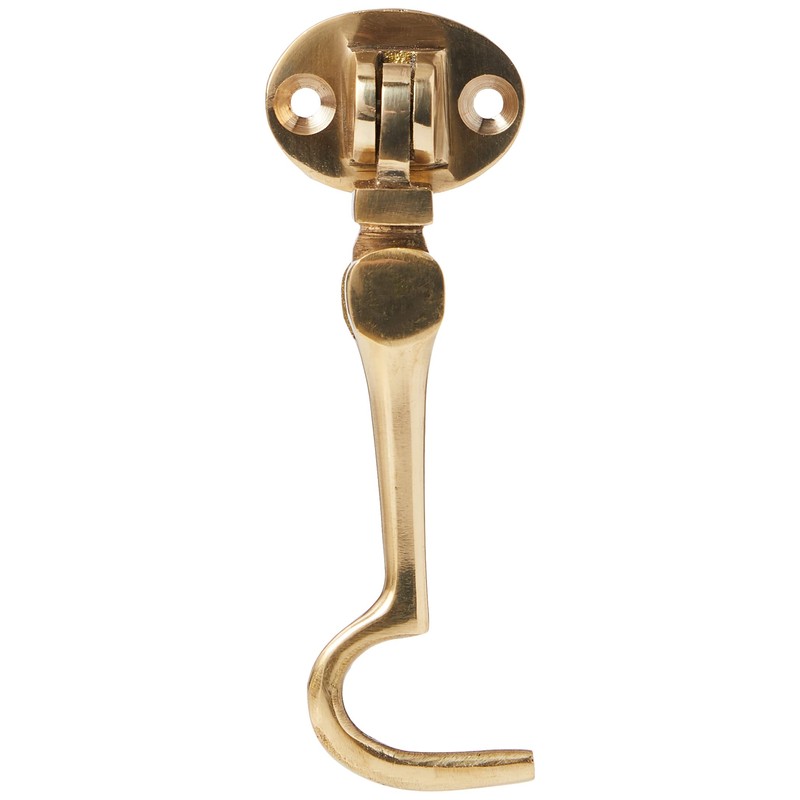 Bulk Hardware BH05742 Silent Cabin Door Hook And Eye, 75mm
