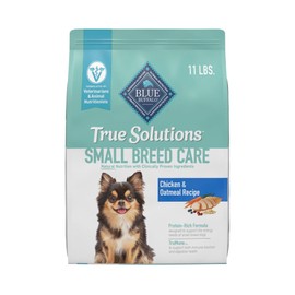 Blue Buffalo True Solutions Small Breed Care Natural Dry Dog Food for Adult Small Breed Dogs, Chicken, 11-lb. Bag