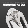 Truck Tool Box Latch, Stainless Steel Trailer Toolbox Handle Latch