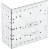 Shimizu Seisakusho Camel Polycarbonate 2-by-4 Ruler