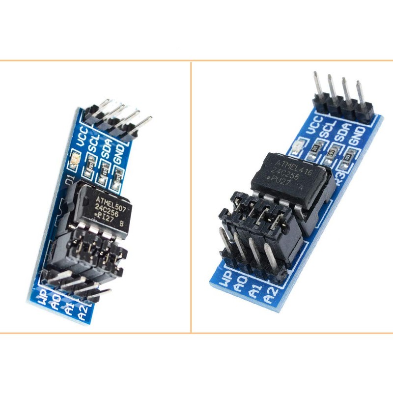 Comimark 3Pcs AT24C256 Serial EEPROM I2C Interface EEPROM Data Storage