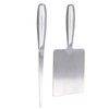 Food Scraper with Picking Stick Stainless Steel Dough Scraper Multipurpose