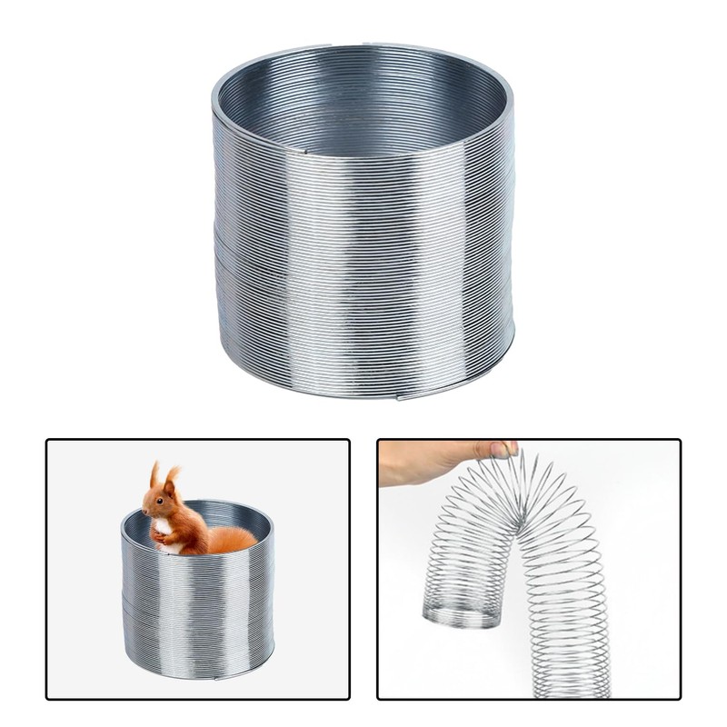 HAICN 2Pieces Squirrel Proof Spring Stretchable Spring Device Coil Anti-squirrel