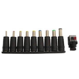 DC Jack Plug Converter Adapter Female 5.5 x 2.1 to Male Push Connector 10 Different
